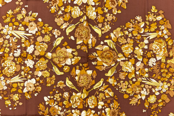 Hermes Silk Scarf Carre 90 "ALADIN" Yellow Silk Scarf - Image 4